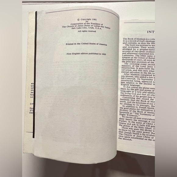 The Book of Mormon Another Testament of Jesus Christ - Picture 9 of 10